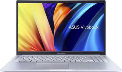 Ноутбук ASUS VivoBook X1502ZA-BQ820 90NB0VX2-M014H0, 15.6", Intel Core i3 1220P 1.1ГГц, 10-ядерный, 8ГБ DDR4, 512ГБ SSD,  Intel UHD Graphics, без операционной системы, серебристый