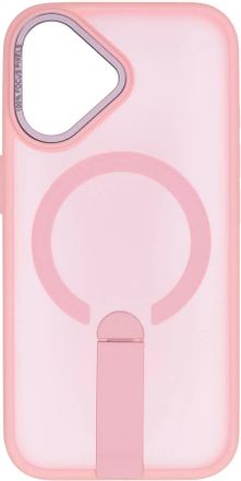 Чехол (клип-кейс) ZIBELINO Shine, для Apple iPhone 16, розовый [zms-apl-16-sh-st-pnk]
