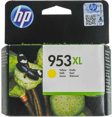 Картридж HP 953XL, желтый / F6U18AE – купить в Ситилинк | 387044