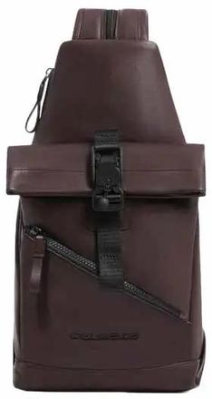Рюкзак слинг Piquadro Harper CA6784AP/TM коричневый натуральная кожа