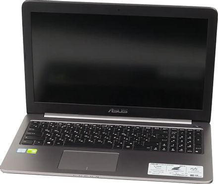 Ноутбук ASUS K501UQ-DM068D 15.6", Intel Core i3 6100U 2.3ГГц, 2-ядерный, 4ГБ DDR4, 500ГБ,  NVIDIA GeForce  940MX - 2 ГБ, FreeDOS, серый [90nb0bp2-m01360]