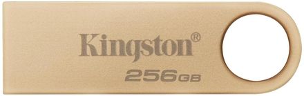 Флешка USB Kingston DataTraveler SE9 256ГБ, USB3.2, золотистый [dtse9g3/256gb]