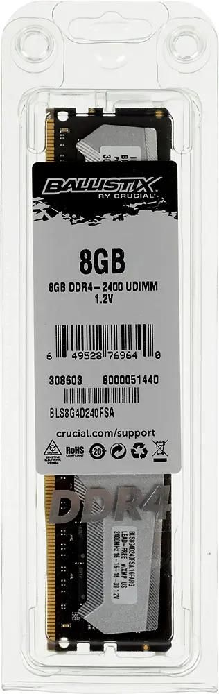 Crucial Ballistix Sport BLS8G4D240FSA DDR4 1x 8 2400 DIMM Ret 955546