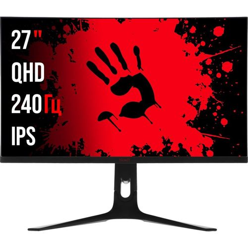 27" Монитор BLOODY MN272Q, 2560x1440, IPS, 240Гц, 2хHDMI, 2хDP, темно-серый