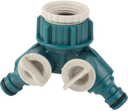 Распределитель RACO 4250-55256C Д.вх.3/4" Д.вых.1" зеленый/белый