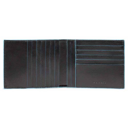 Кошелек мужской Piquadro Blue Square, кожа натуральная, черный [pu1241b2r/n]