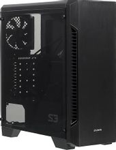 Изображение товара Корпус ATX Zalman S3, Midi-Tower, без БП,  черный [s3 black]