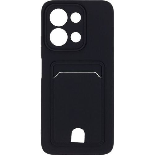 Чехол (клип-кейс) ZIBELINO Soft Matte Card Holder, для Infinix Hot 50 4G, черный [zsch-xia-rdm-15c-cam-blk]