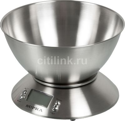 Весы кухонные Supra BSS-4095, серебристый(плохая упаковка) – купить в ...