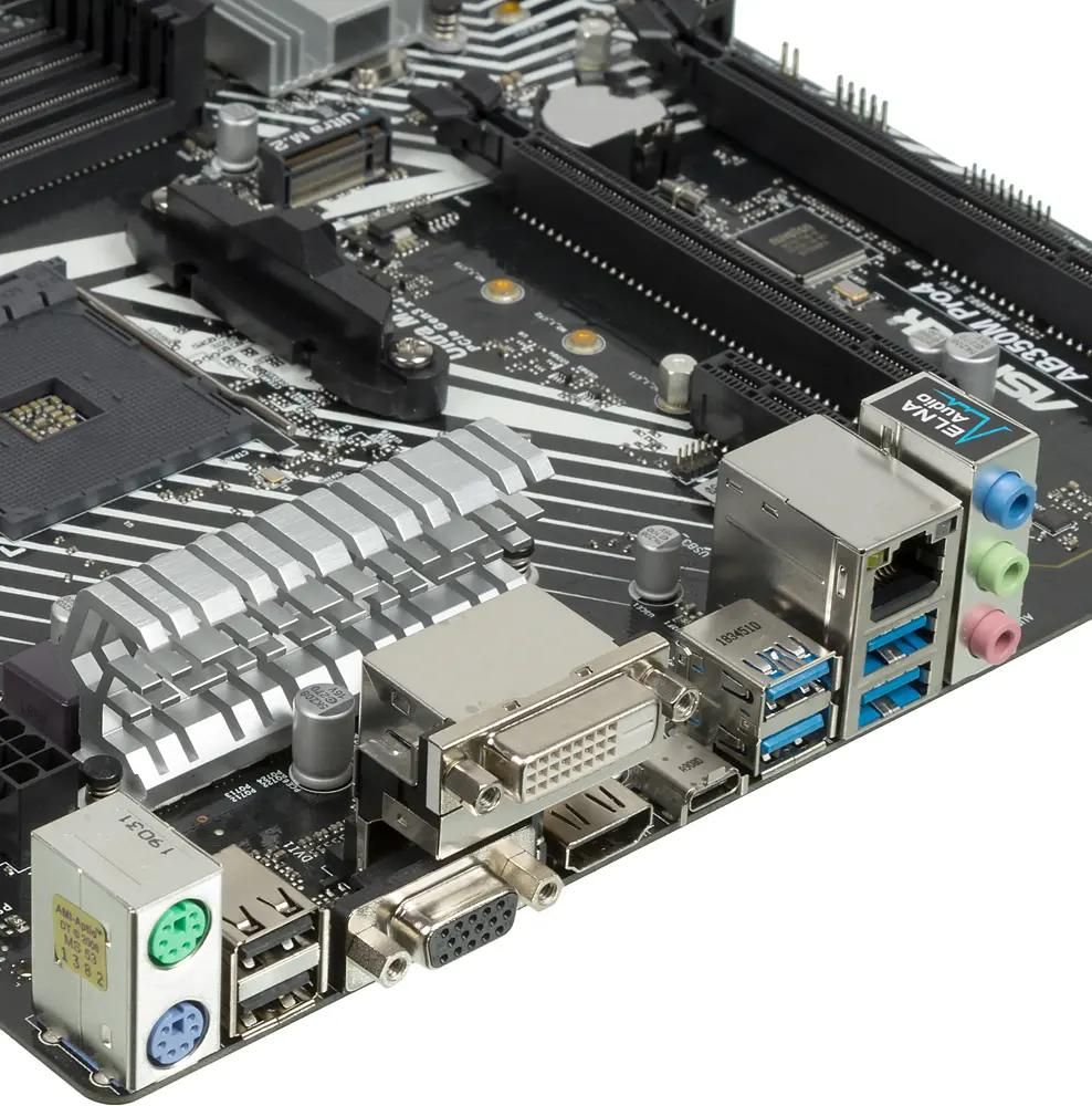 ASRock AB350M PRO4 R2.0 SocketAM4 AMD B350 mATX Ret 1135182