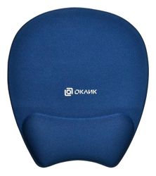 Коврик для мыши Oklick OK-RG0580-BL (S) темно-синий, ткань, 245х220х24мм