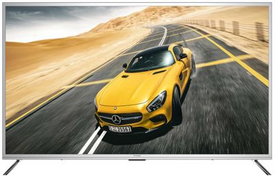 50" Телевизор Hyundai H-LED50U627SS2S, 4K Ultra HD, серебристый, СМАРТ ТВ, Android