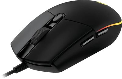 Мышь Logitech G102 LightSync, игровая, оптическая, проводная, USB, черный [910-005802]