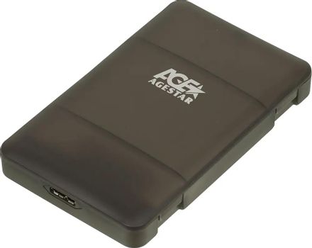 Внешний корпус для HDD/SSD AgeStar 3UBCP3, черный