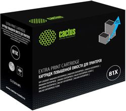 Картридж Cactus CS-CF281X-MPS, черный