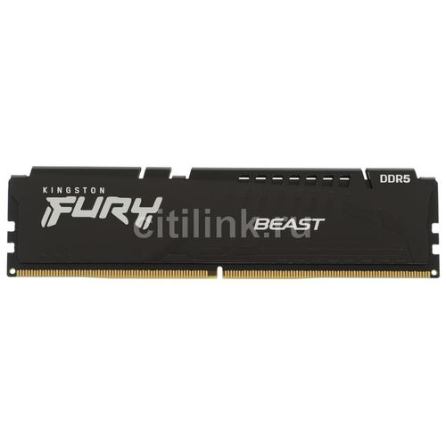 Оперативная память Kingston Fury Beast KF556C40BB-16 DDR5 - 1x 16ГБ 5600МГц, DIMM, Ret