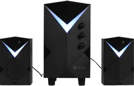 Колонки Bluetooth Oklick OK-426,  2.1,  черный [ws-232]