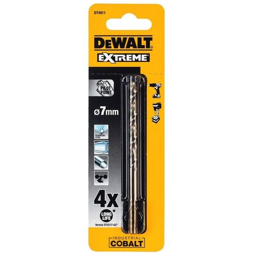 Сверло DeWALT DT4911-QZ, по металлу, 7мм, цилиндрический, 1шт