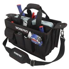 Изображение товара Сумка для инструментов WORKPRO WP281006 черная 39х29х22 см