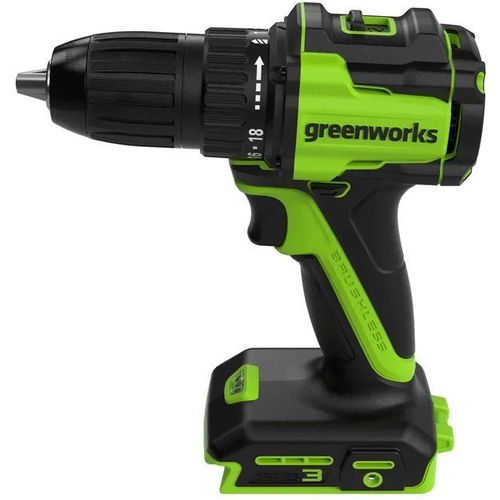 Дрель-шуруповерт GREENWORKS DD345, 2Ач, с одним аккумулятором [3708307cua]