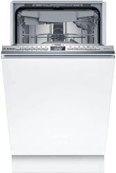 Встраиваемая посудомоечная машина Bosch Serie 4 SPV4EMX10E, серебристый