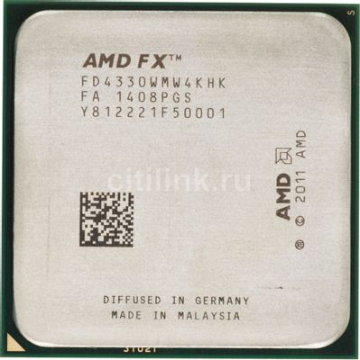 Аксессуары для процессор AMD FX 4330, SocketAM3+, OEM [fd4330wmw4khk ...