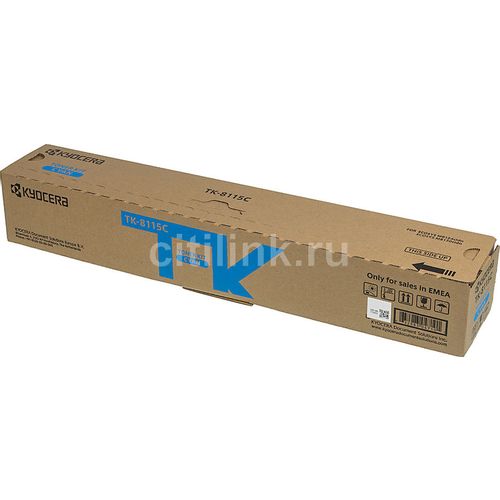 Картридж Kyocera TK-8115C, голубой / 1T02P3CNL0