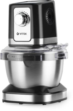 Кухонная машина Vitek VT-1435, черный / серебристый
