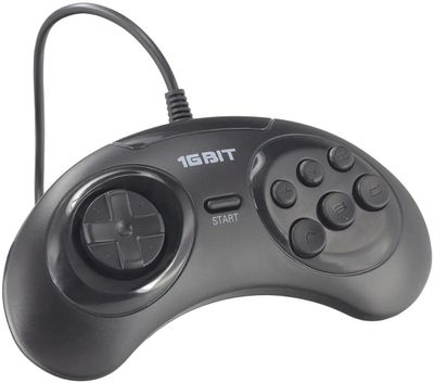 Обзор товара геймпад RETRO GENESIS 16 Bit для Sega черный (1502314) в ...
