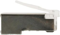 Коннектор WRLINE WR-8P8C-5E-SH FTP кат.5E RJ45 прозрачный (упак.: 100шт)