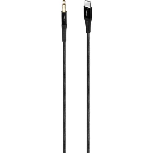 Кабель TTEC 2AK03S, USB Type-C (m) - Jack 3.5 (m), 1м, черный