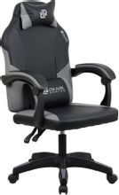Кресло игровое Oklick Spirit, на колесиках, искусственная кожа, черный ...