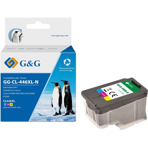 Картридж T2 IC-CCL446XL, CL-446 XL, многоцветный / IC-CCL446XL