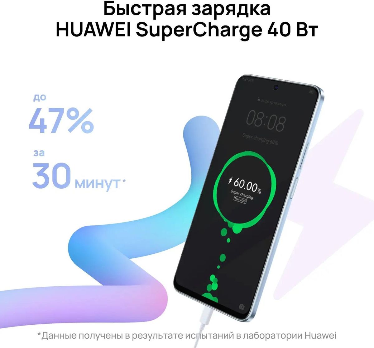 Смартфон Huawei nova Y90 4/128Gb, зеленый – купить в Ситилинк | 1809822