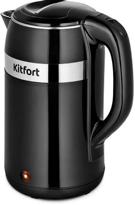 Чайник электрический KitFort КТ-6646, 1700Вт, черный