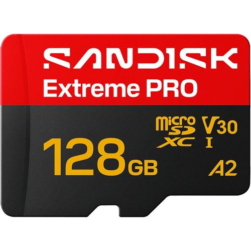 Карта памяти UHS-I U3 Sandisk 250 МБ/с, 1 шт. [sdsqxcj-128g-gs6ma]