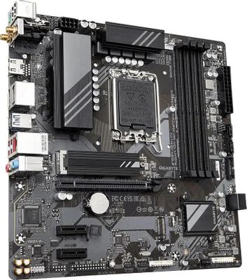 Материнская плата Gigabyte B760M DS3H AX, LGA 1700, Intel B760, mATX ...