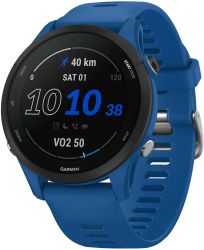 Смарт-часы Garmin Forerunner 255, 33мм, 1.3", синий/черный