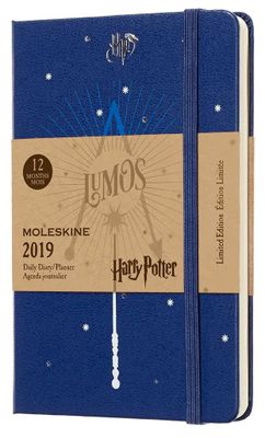 Еженедельник Moleskine Limited Edition HARRY POTTER WKNT,  датированный ,  144стр.,  Pocket,  синий