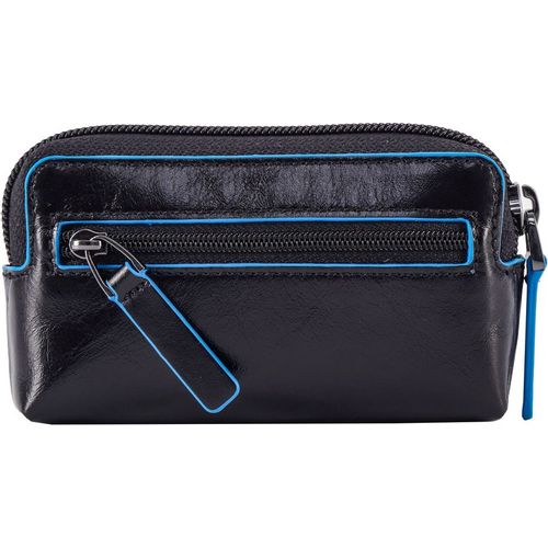 Ключница Piquadro Blue Square, кожа натуральная, черный [pc4216b2/n]