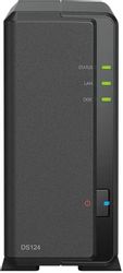 Сетевое хранилище NAS SYNOLOGY DS124,  1-bay,  настольный,  RTD1619B