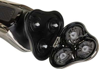 Электробритва Polaris PMR 0307RC wet&dry PRO 5 blades+, черный и хром ...