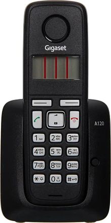 Радиотелефон Gigaset A120 RUS,  черный [s30852-h2401-s301]
