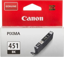 Картридж Canon CLI-451BK, черный