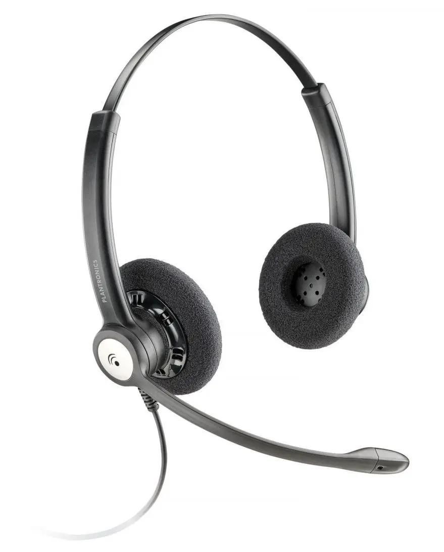 Обзор товара гарнитура Plantronics SP12, накладные, проводные, черный  [79183-04] (337118) в интернет-магазине СИТИЛИНК