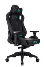 Изображение товара Игровое кресло KNIGHT Titgame на колесиках из экокожи, регулировка и комфорт