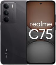 Изображение товара Смартфон REALME C75 8/256Gb черный RMX3941 с акк. 5800 мАч