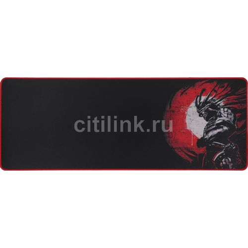 Коврик для мыши Defender Liberty (XL) черный/красный, ткань, 800х300х3мм [50562]