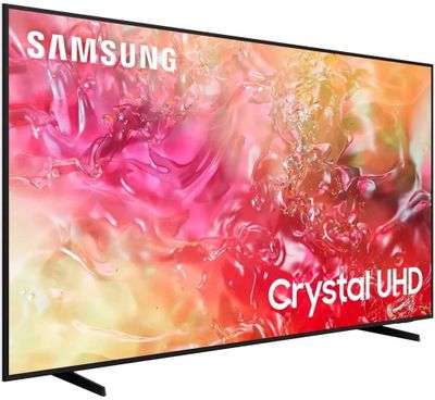 55" Телевизор Samsung UE55DU7100UXRU, Crystal UHD, 4K Ultra HD, черный ...
