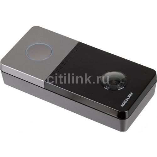Видеопанель Hikvision DS-KV6103-PE1(C), накладная, серый